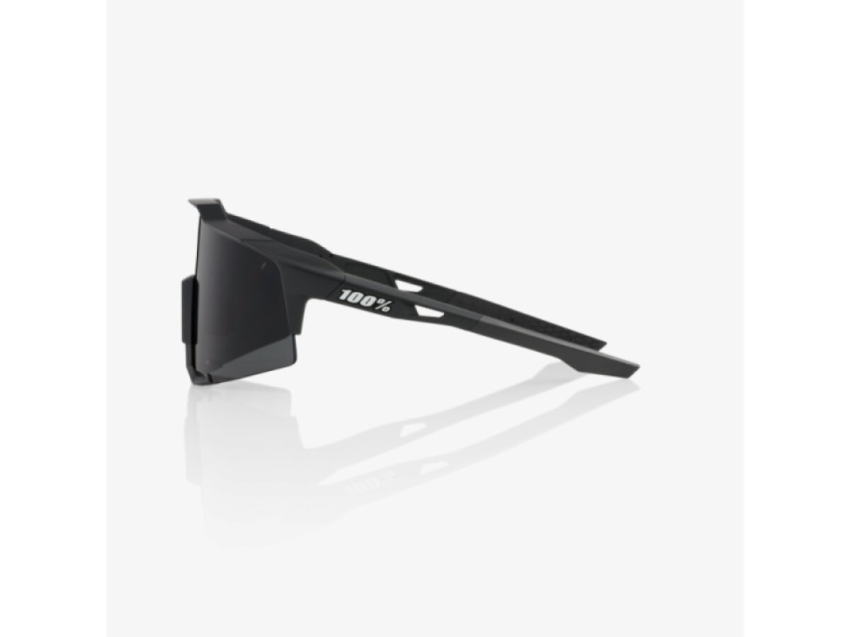100% brýle Speedcraft Soft Tact Black (Smoke Lens)