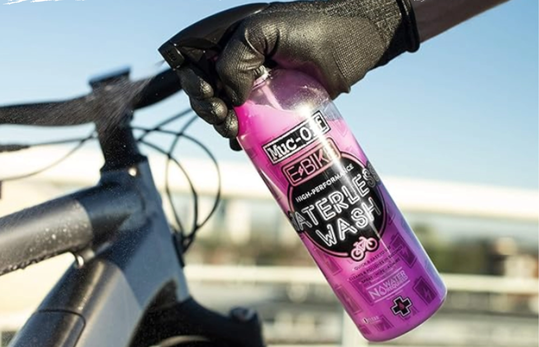 MUC-OFF Ebike Waterless Wash - Bezoplachový čistič na elektrokola (750 ml)