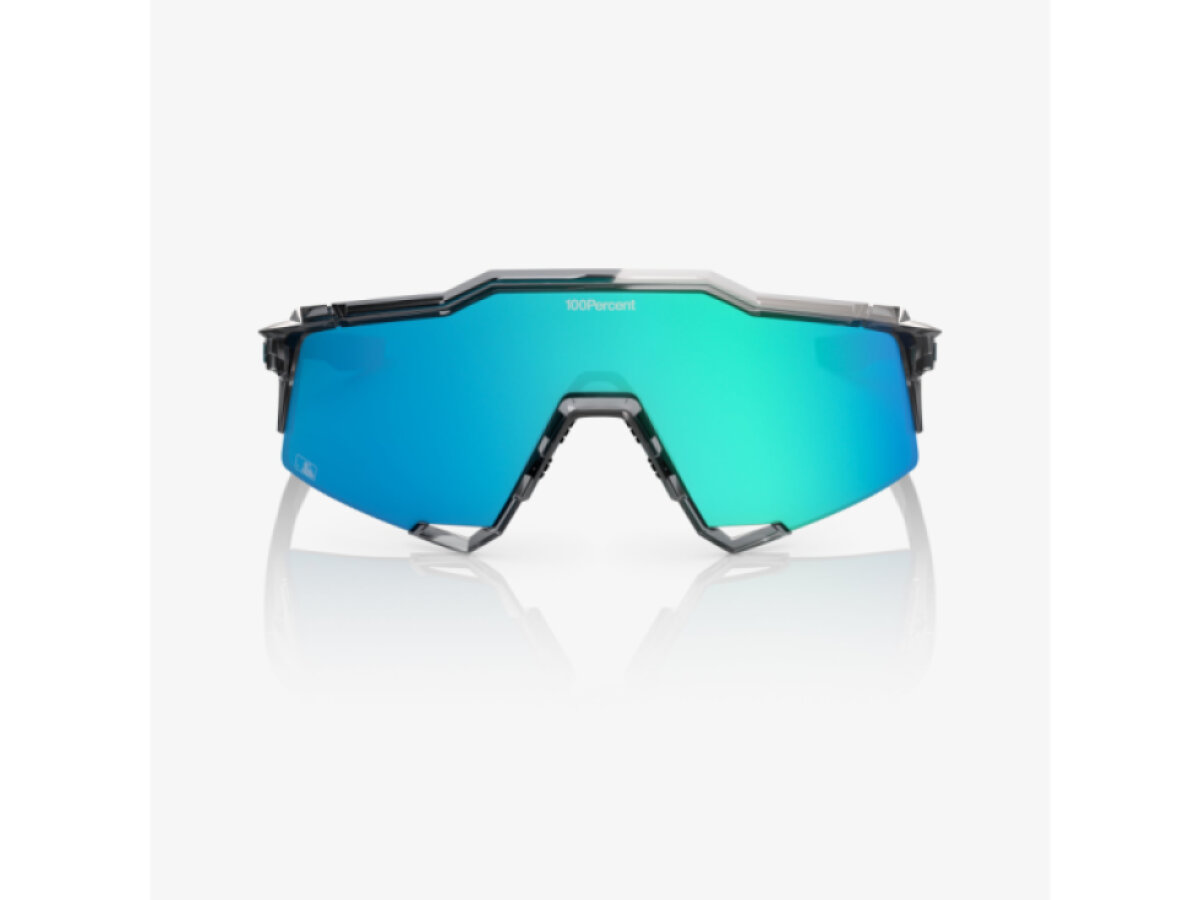 100% brýle Speedcraft MLB Polished Translucent Grey (Blue Topaz Mirror Lens)
