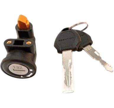 Zámky k bateriím na elektrokolo