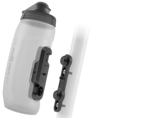 Fidlock TWIST kompletní set láhev 590ml (čirá) montáž do děr na košíky