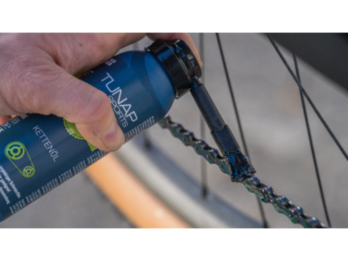 TUNAP SPORTS Chain Oil olej na řetěz sprej pro kola a elektrokola (125ml)