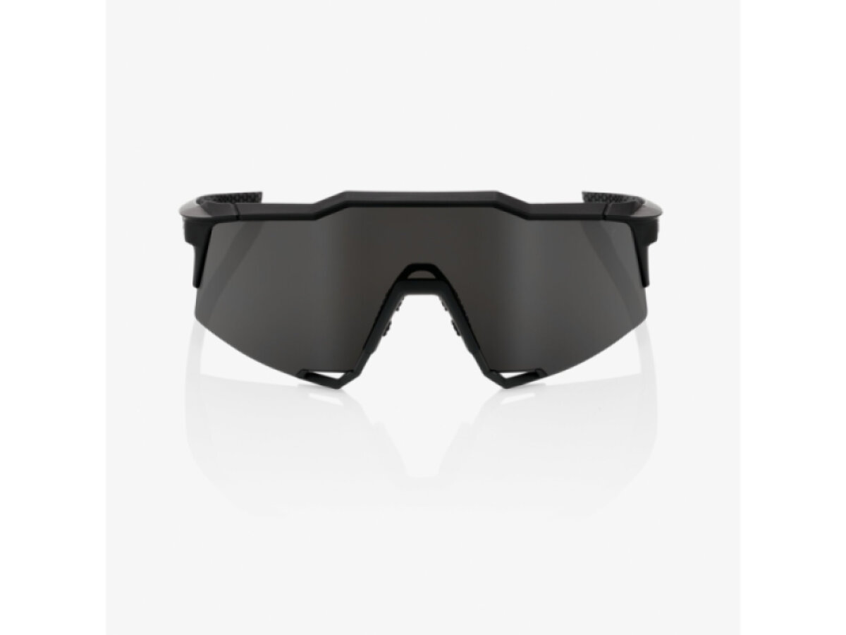 100% brýle Speedcraft Soft Tact Black (Smoke Lens)