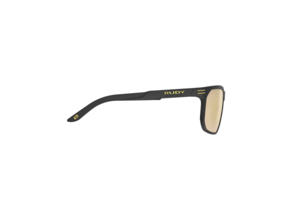 Rudy Project brýle Soundrise Black Matte / Ice Gold Pattern (Multilaser Gold)