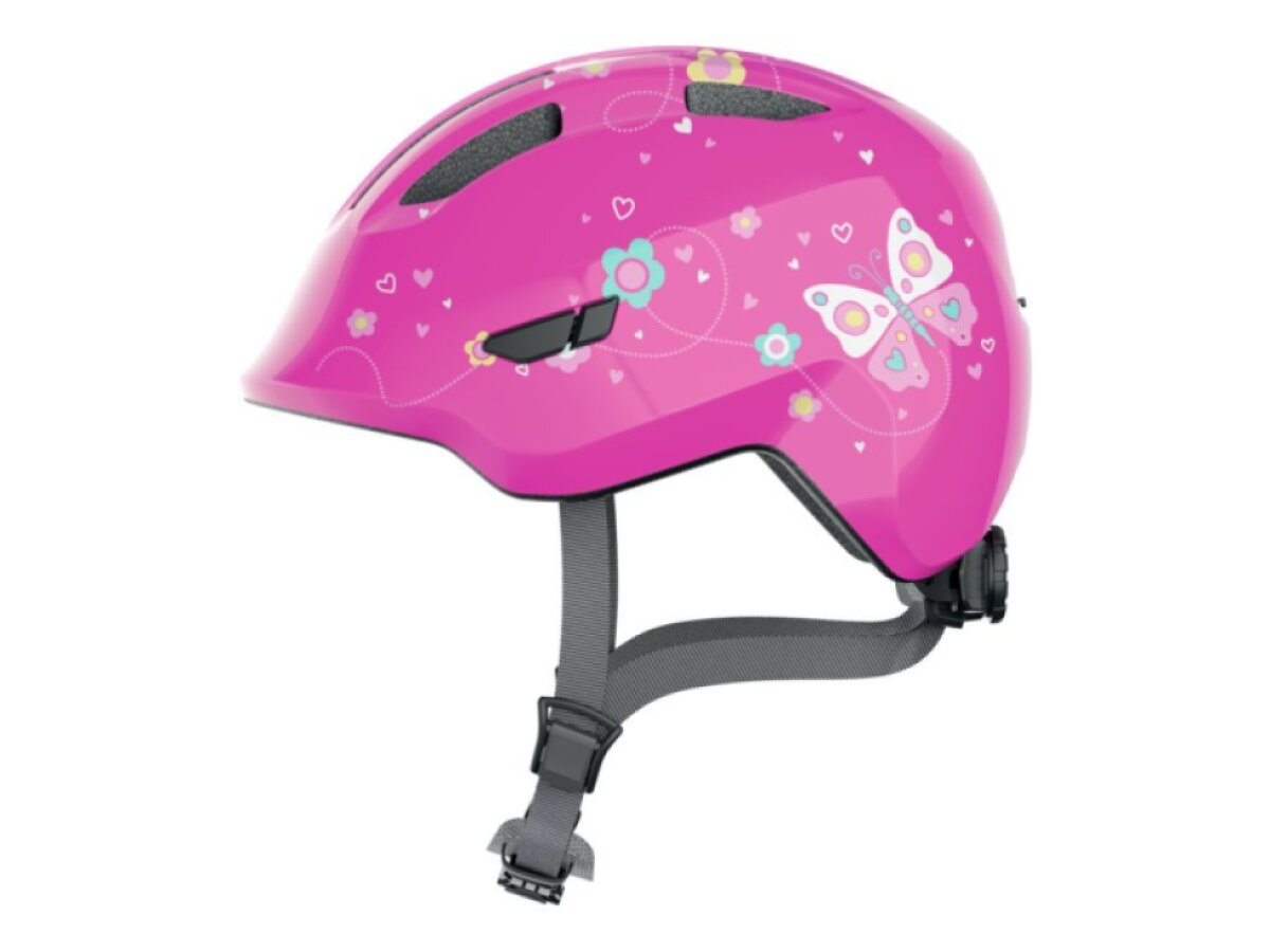 Abus helma dětská SMILEY 3.0 (pink butterfly)