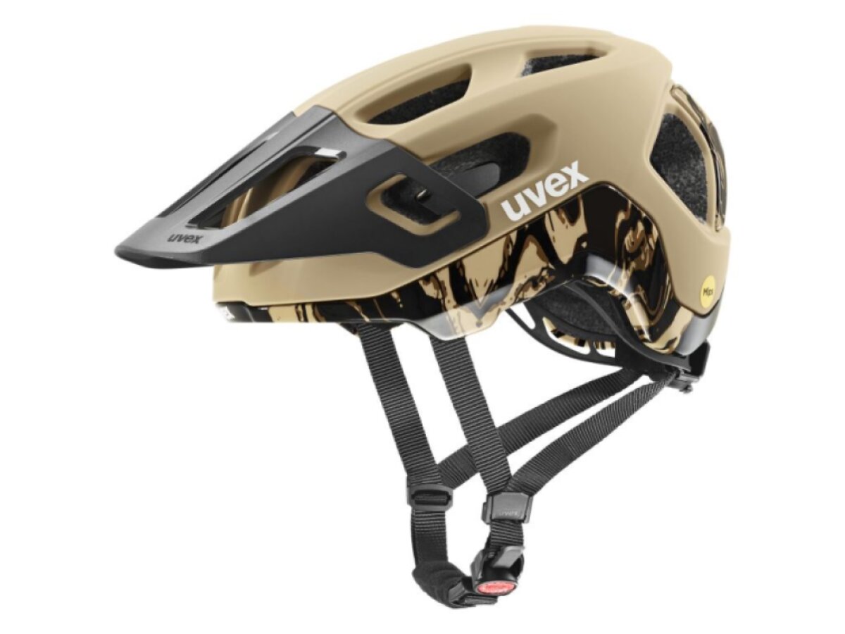 Uvex helma React MIPS (desert-black matt)