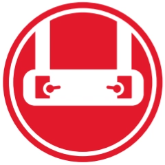 Abus zámek řetězový Citychain 1060 (klíč) (černá)