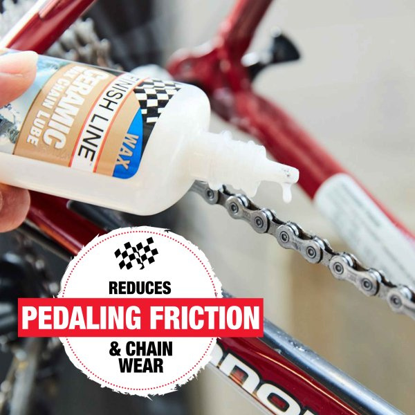 FINISH LINE Ceramic Wax 120ml- olej na řetěz-kapátko