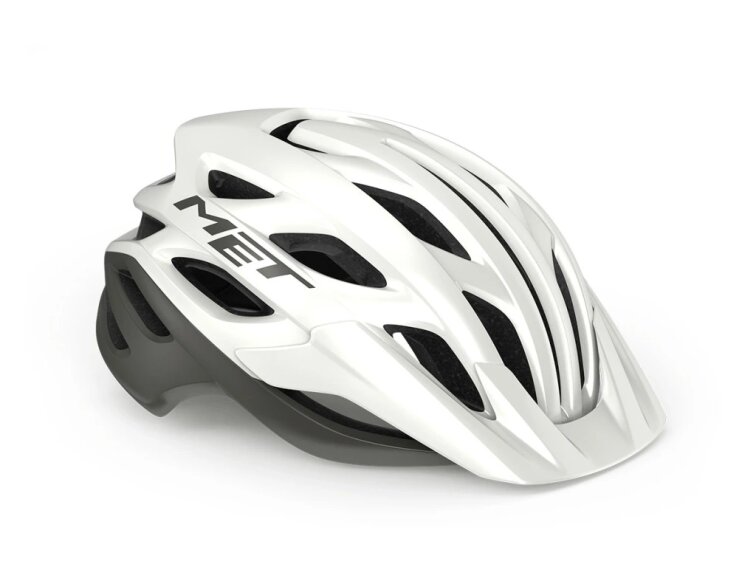 MET helma Veleno (White Gray | Matt)