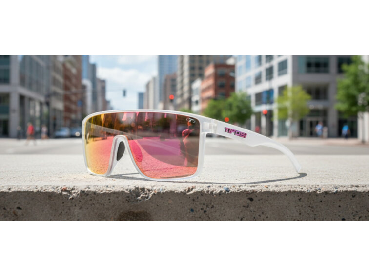 TIFOSI brýle Sanctum Satin Clear (Pink Mirror)