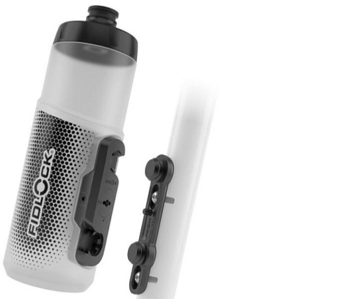 Fidlock TWIST kompletní set láhev 600ml (čirá) montáž do děr na košíky