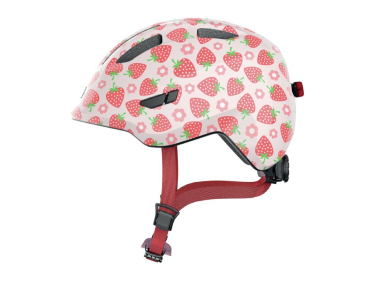 Abus helma dětská SMILEY 3.0 LED (rose strawberry)
