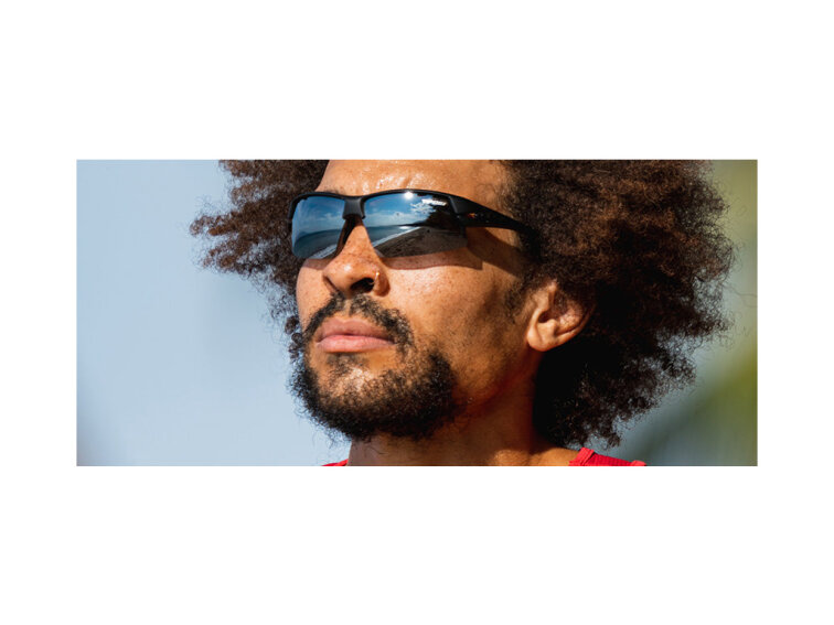 TIFOSI brýle Crit Matte Black (Smoke/AC Red/Clear)