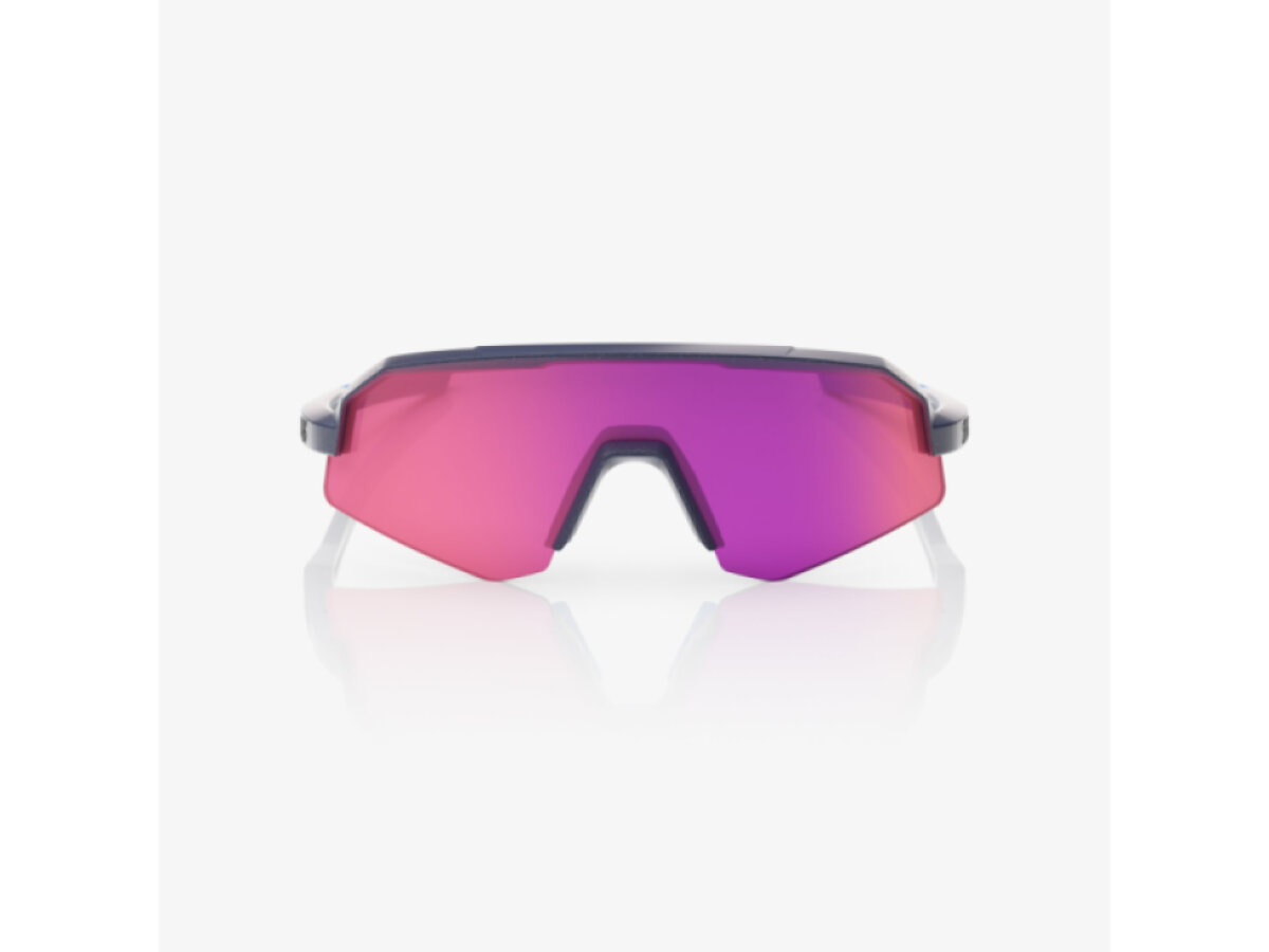 100% brýle Slendale Youth Satin Storm Metallic (Purple Mirror Lens)