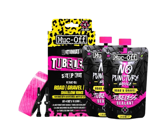 MUC-OFF Ultimate Tubeless Setup Kit - Sada pro instalaci bezdušových plášťů