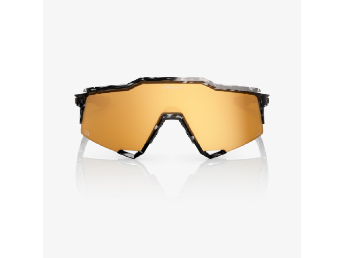 100% brýle Speedcraft Money Mike 3 Polished Black Tortoise (HiPER 24K Gold Mirror Lens)