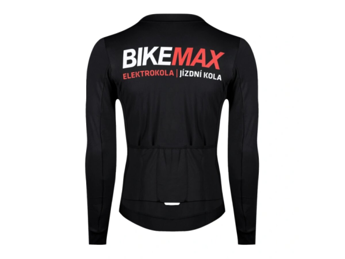 BIKEMAX dres DNA PRO dlouhý rukáv (černý) sportovní střih