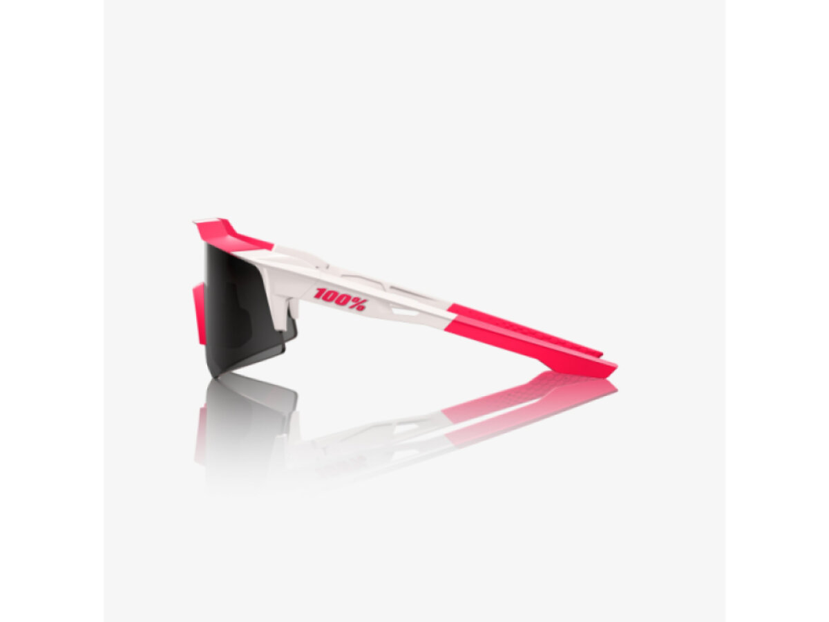 100% brýle Speedcraft XS Puddy Pink White (Smoke)