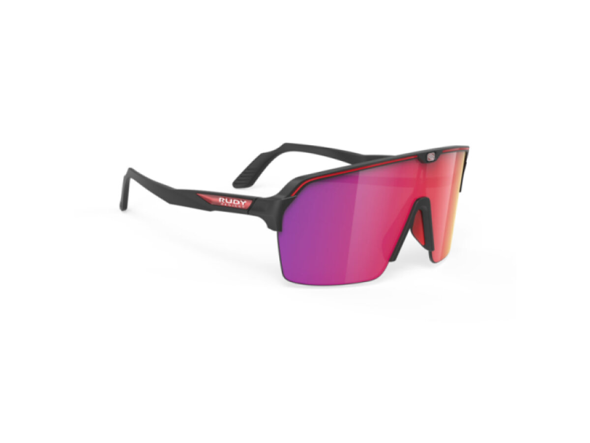 Rudy Project brýle Spinshield Air Black Matte (Mlts Red)