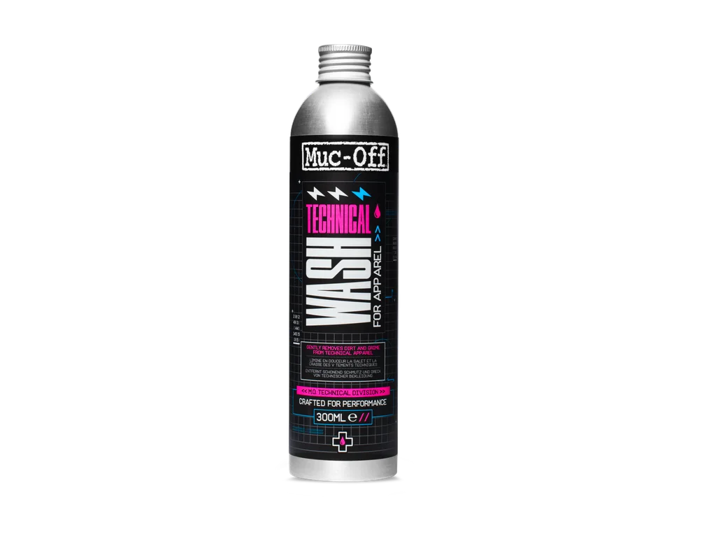 MUC-OFF Technical Wash - Jemný prací prostředek na sportovní textil (300 ml)