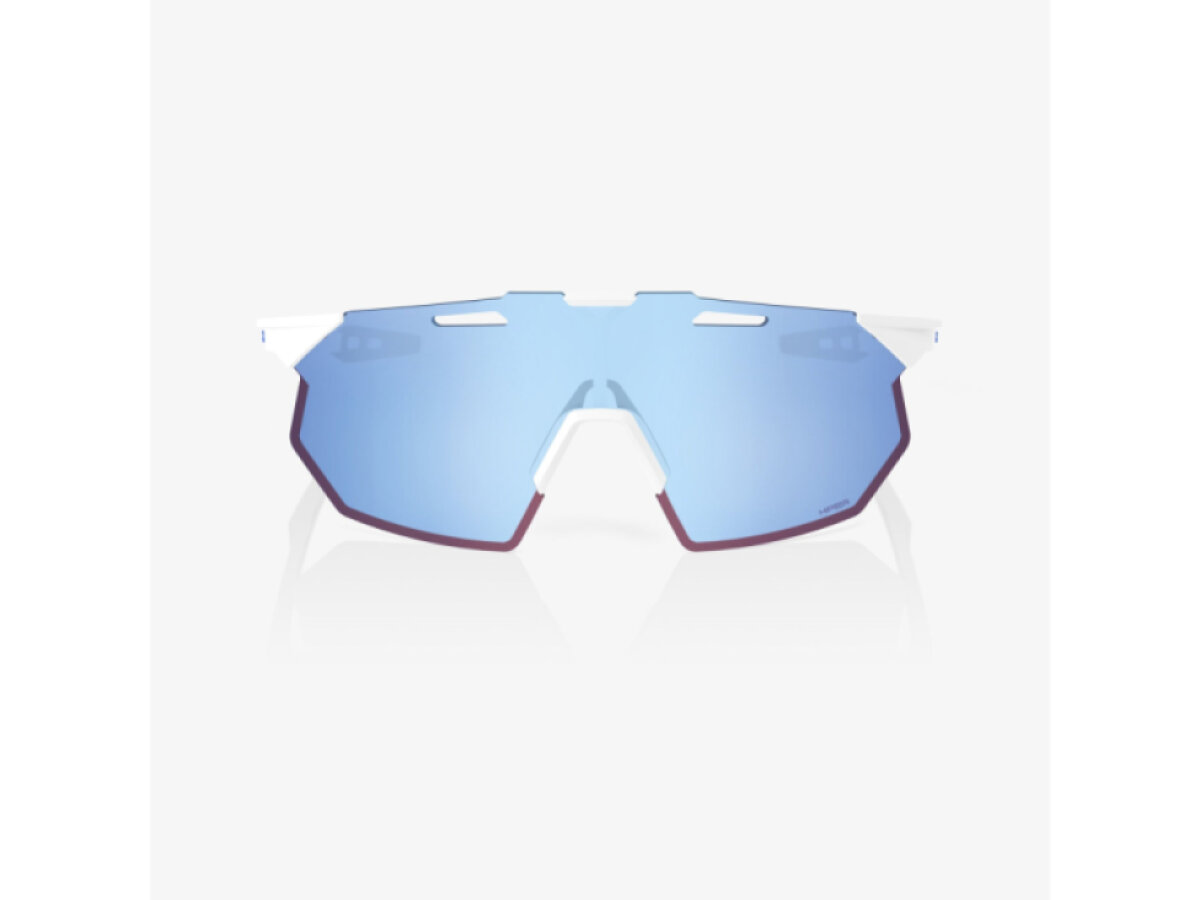 100% brýle Hypercraft SQ Soft Tact White (HiPER Blue Multilayer Lens)