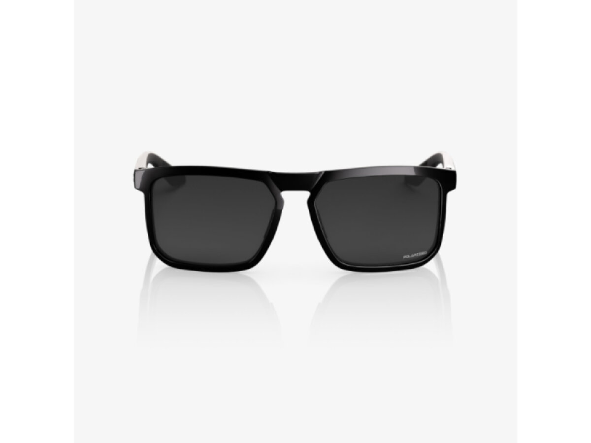 100% brýle Renshaw Polished Black (Grey Polarized Lens)