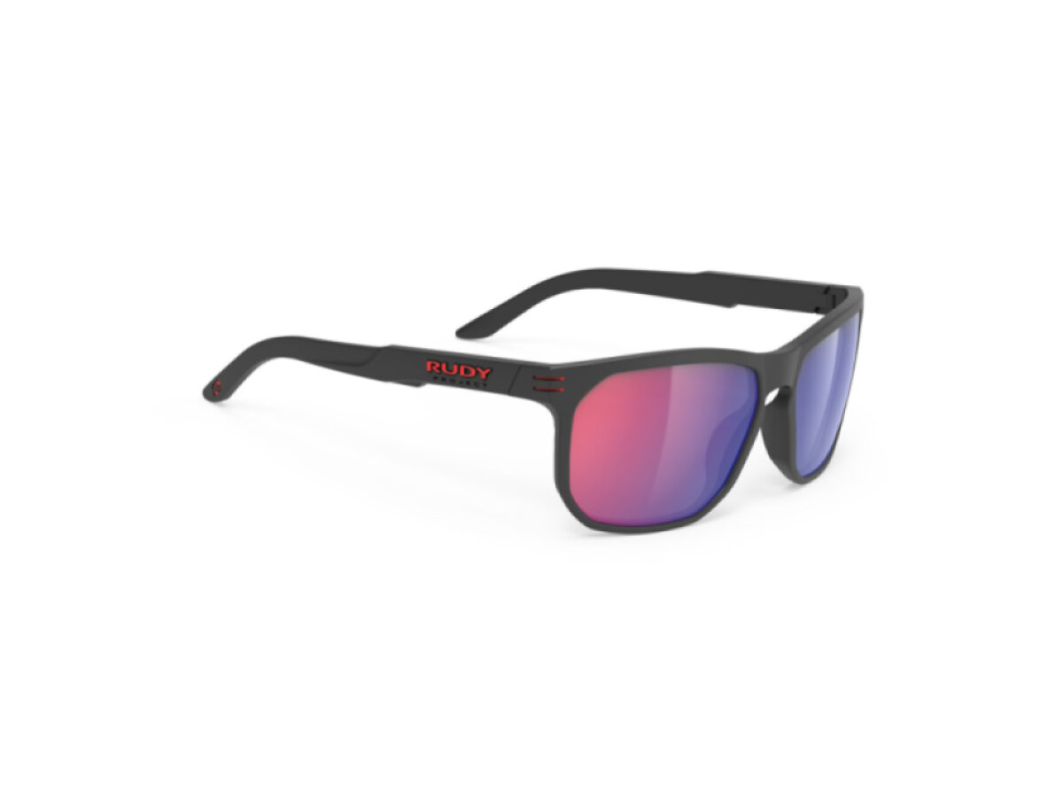 Rudy Project brýle Soundrise Black Matte (Polar 3Fx Hdr Multilaser Red)
