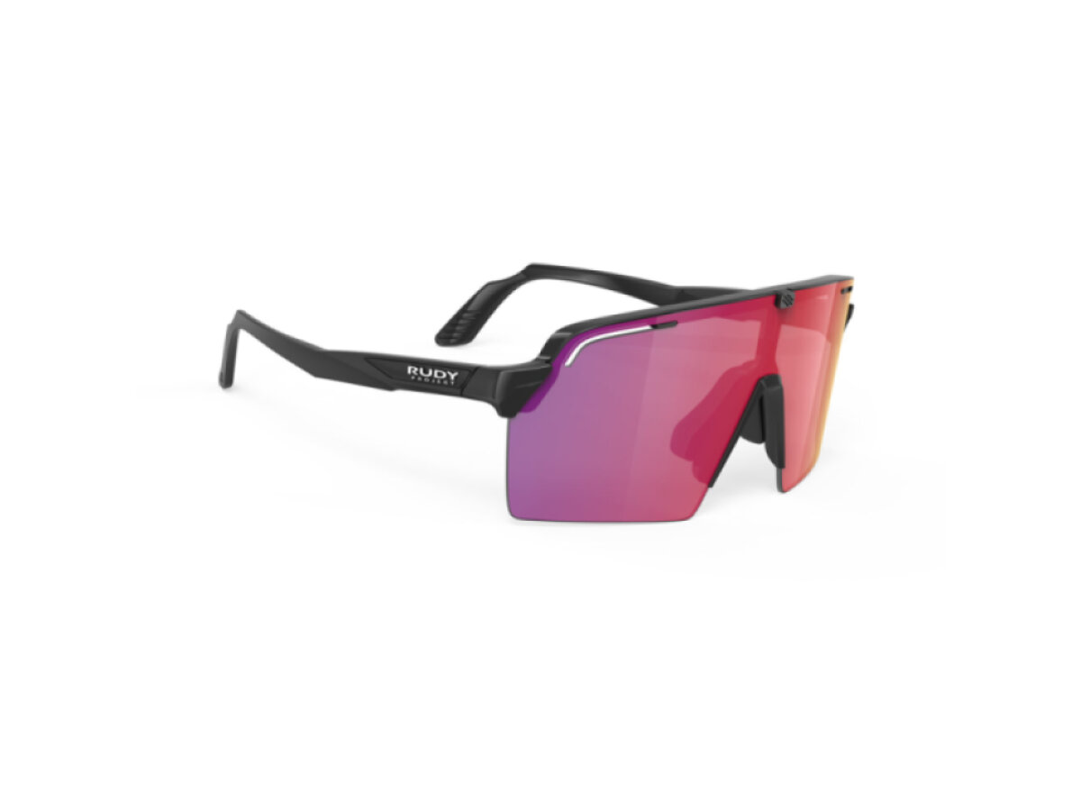 Rudy Project brýle Spinshield Pro Black Gloss (Mlts Red)