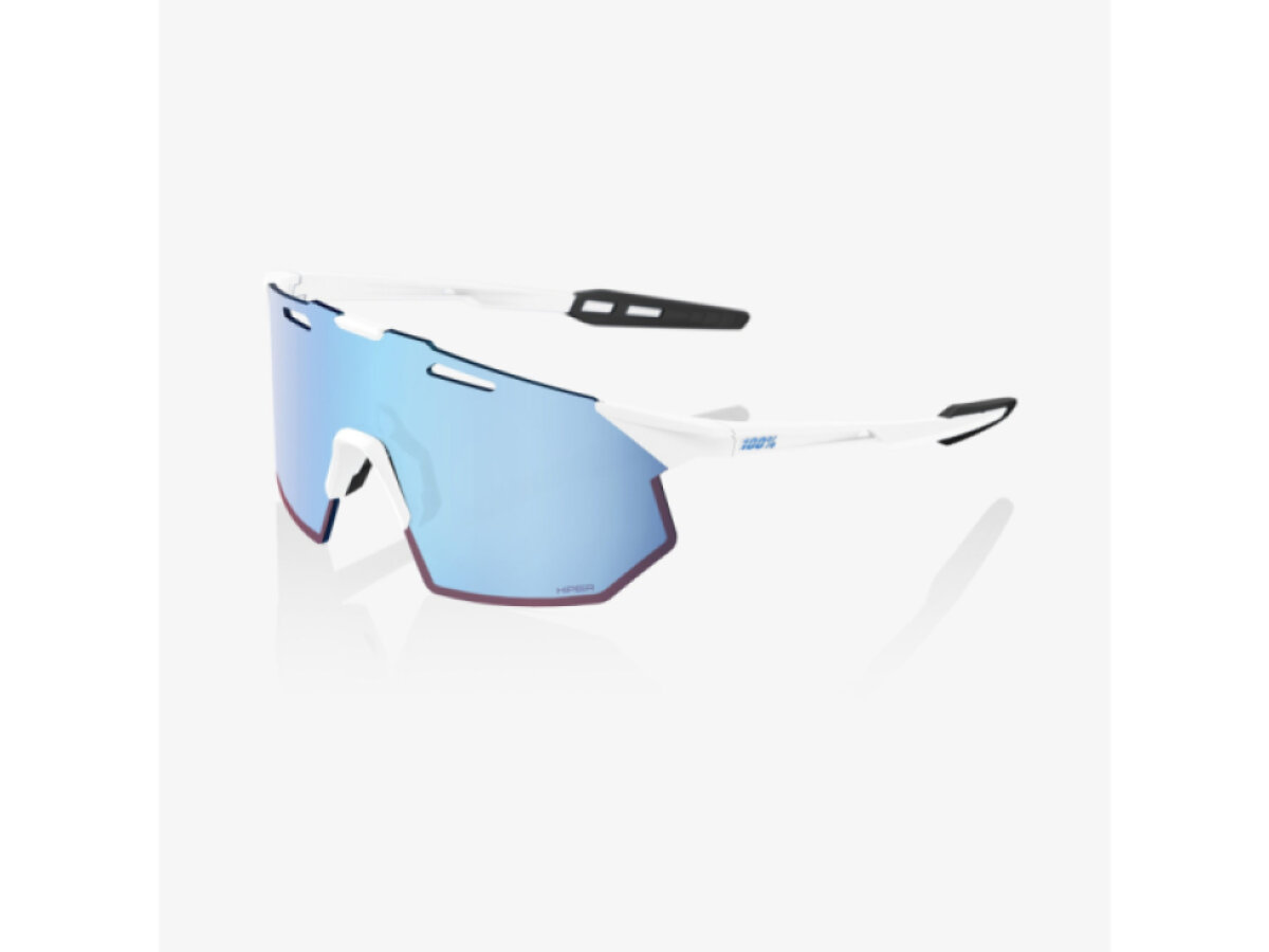 100% brýle Hypercraft SQ Soft Tact White (HiPER Blue Multilayer Lens)