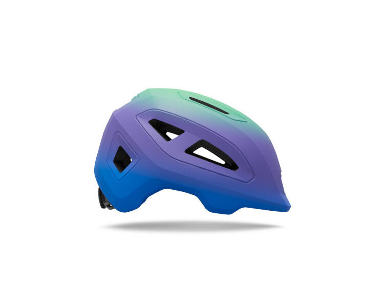 Giro helma Scamp II (Mat Blue Jewel/Vivid Green Fade)