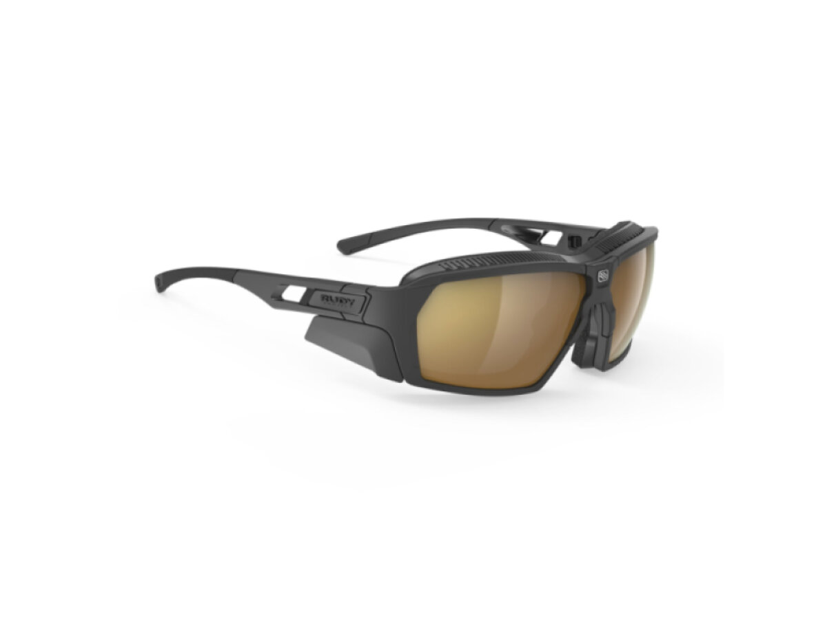 Rudy Project brýle Agent Q Black Matte (Impactx™ Phchrom 2 Laser Crimson)