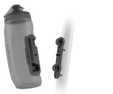 Fidlock TWIST kompletní set láhev 590ml (tmavá) montáž do děr na košíky