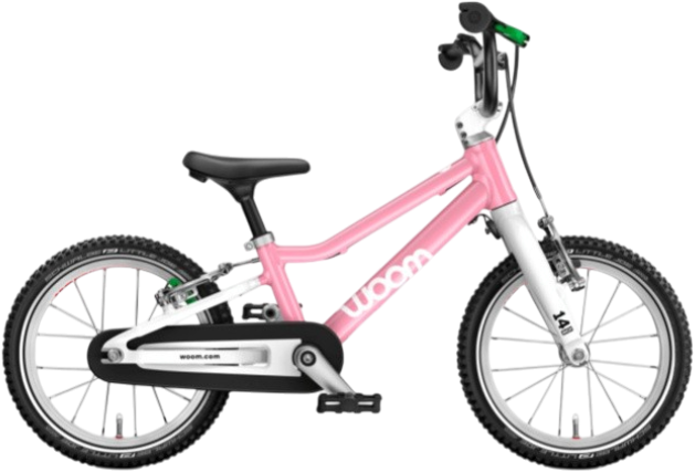 Lehká dětská kola WOOM 12" a 14" pro děti 3-5 let (95-110 cm)