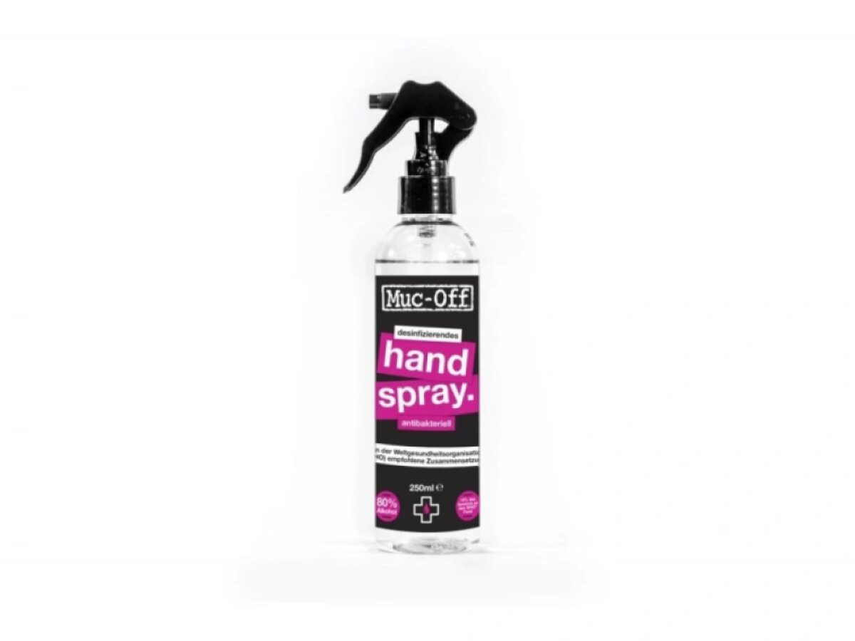 MUC-OFF Antibacterial Sanitising Hand Spray - Antibakteriální sprej na ruce (250 ml)
