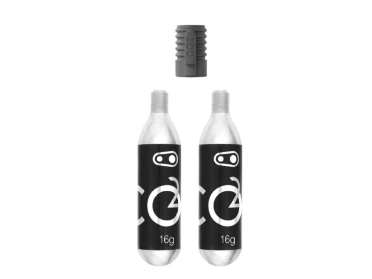 CRANKBROTHERS adaptér Klic CO2 + 2 bombičky 16 g