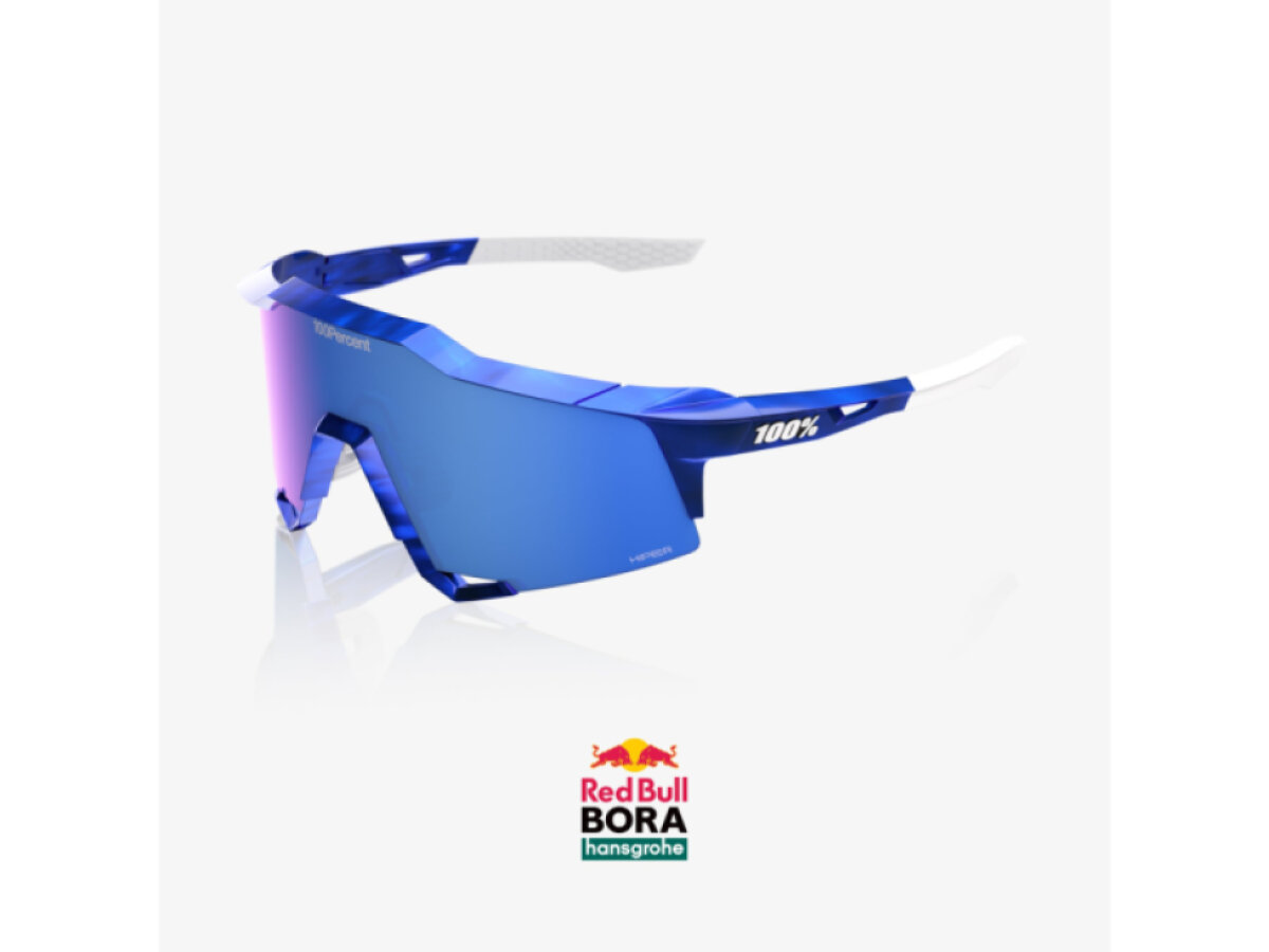 100% brýle Speedcraft RBH Gloss Blue Holographic (HiPER Royal Blue Mirror Lens)