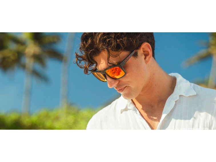 TIFOSI brýle Swick Satin Black/Crimson (Smoke Red)