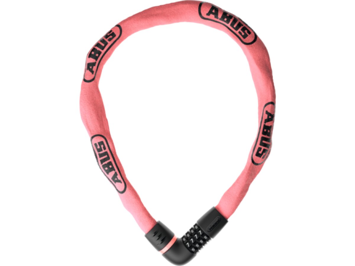 Abus zámek řetězový Tresor 6807C (kód) (růžová)