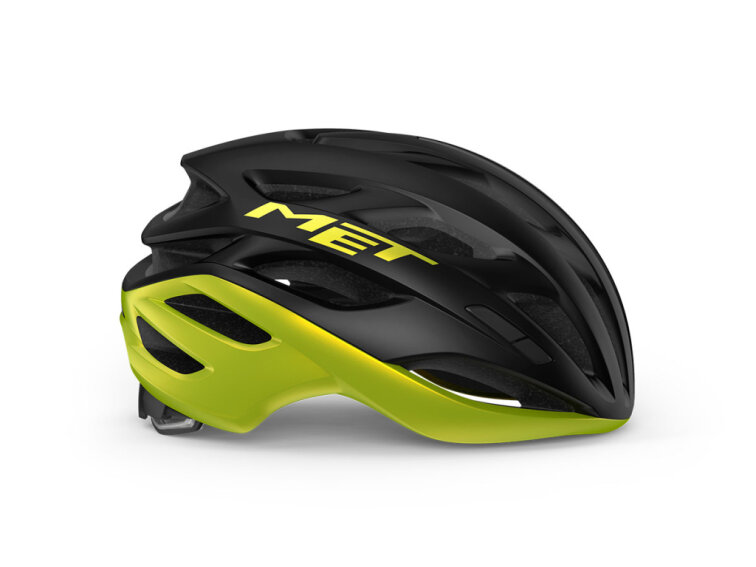 MET helma Estro Mips (Black Lime Yellow Metallic | Matt Glossy)