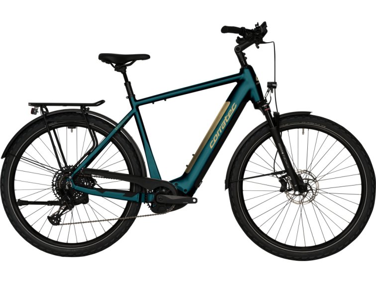 Corratec E-Power Trekking 28 CX8 Belt Gent (Modrá) 2026