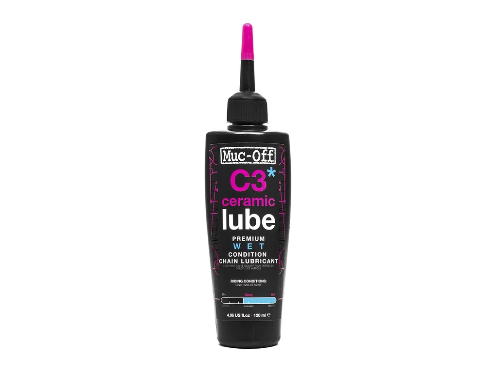 MUC-OFF C3 Wet Ceramic Lube - Mazivo na řetěz (120 ml)