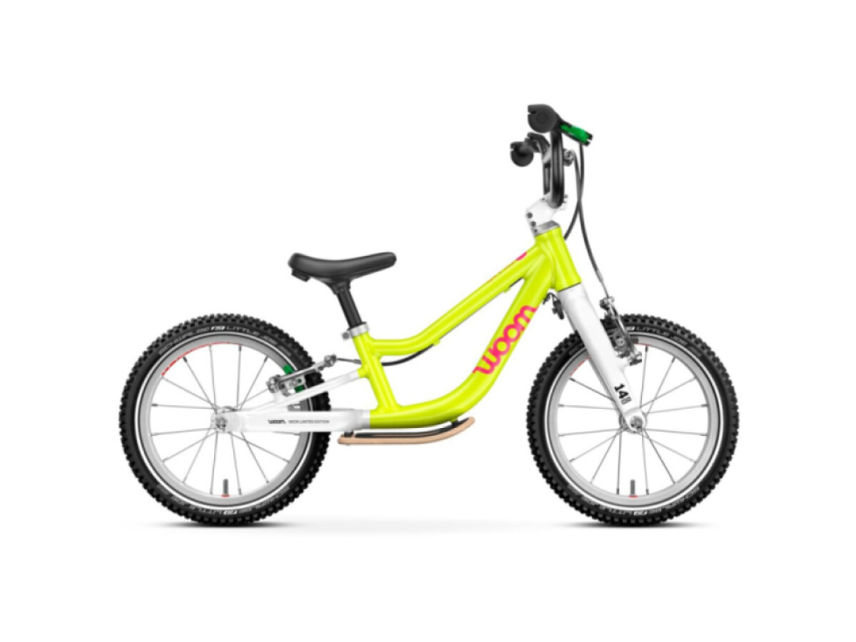 Woom 1 (14") Plus GO LIMITED (Neon Lime)