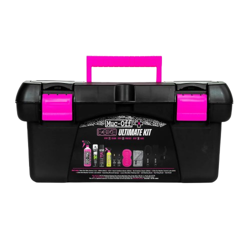 MUC-OFF eBike Ultimate Kit - Ultimátní sada péče o elektrokolo s praktickým kufříkem