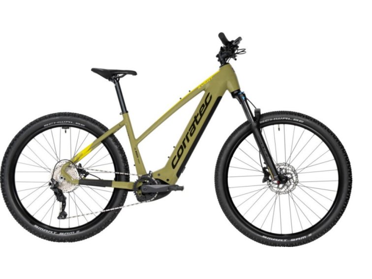 Corratec E-Power X-Vert LTD Trapez (Olivová) 2026