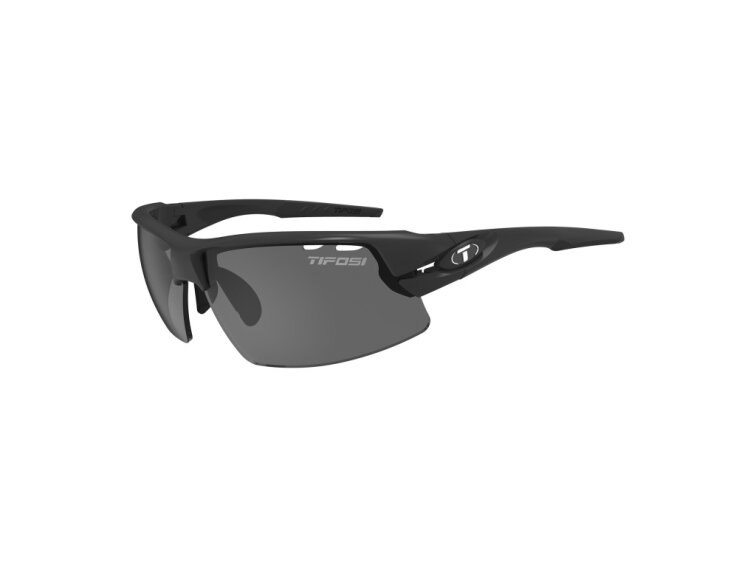 TIFOSI brýle Crit Matte Black (Smoke/AC Red/Clear)