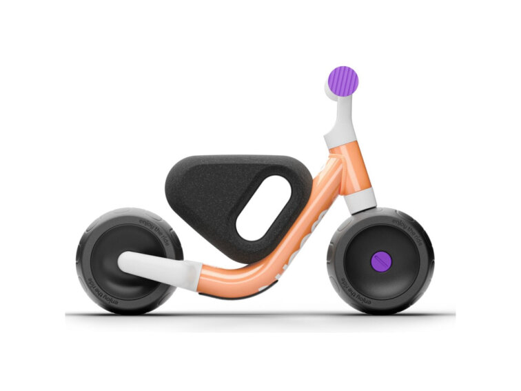 Woom WOW dětské odrážedlo (Pop Peach - meruňková)