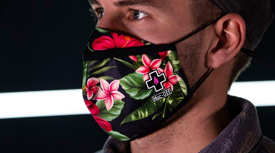 MUC-OFF Reusable Face Mask Aloha - Rouška Aloha pro opakované používáňí