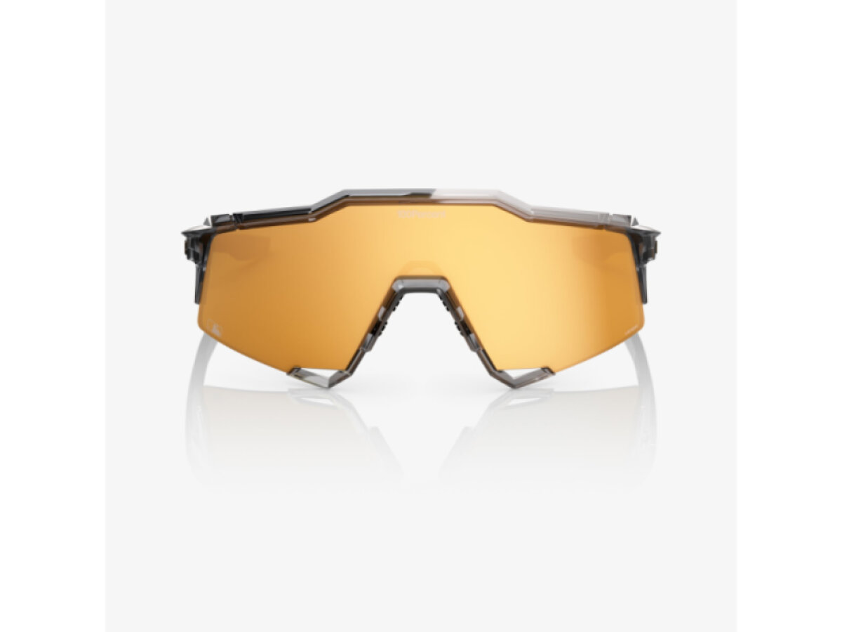 100% brýle Speedcraft MLB Polished Translucent Grey (HiPER 24K Gold Mirror Lens)