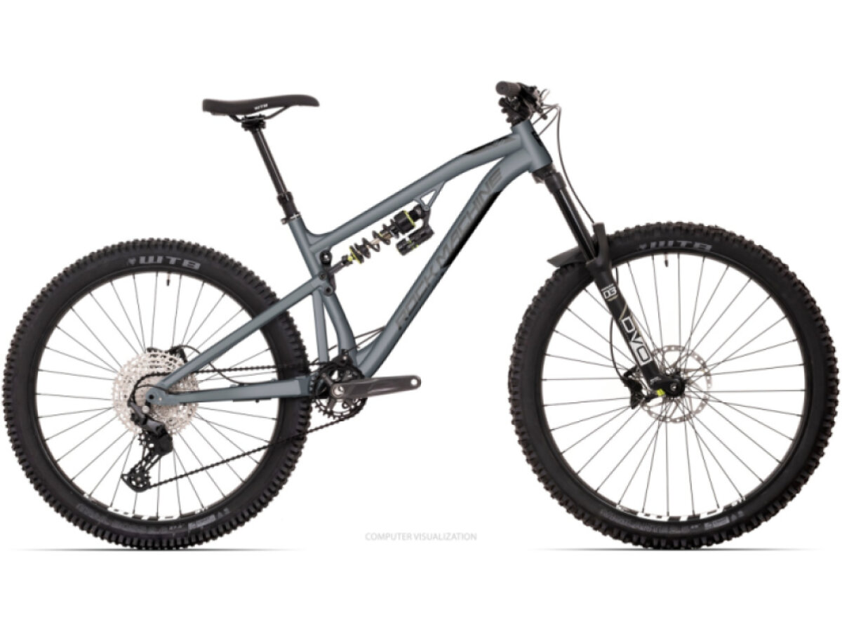Rock Machine Blizzard 50-297 Matte Grey/Black 2023