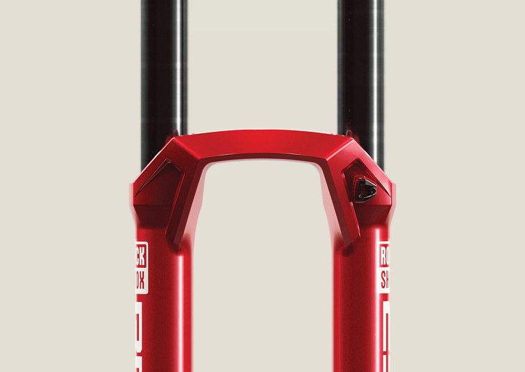 Rock Shox vidlice BoXXer Ultimate Charger 3 27.5" vzduch 20x110 ovládaní na korunce (červená)